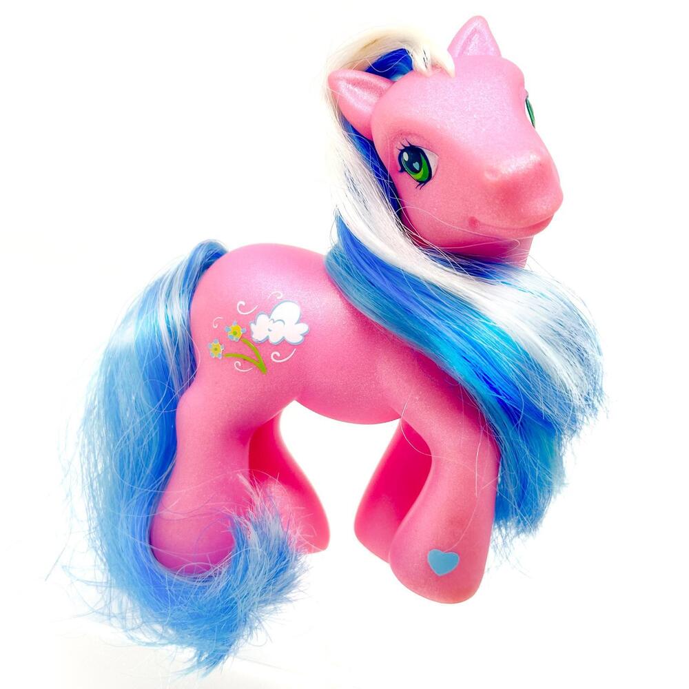 My Little Pony Sweet‎ Breeze G3 2004 MLP Vintage Pink Horse Blue Hair